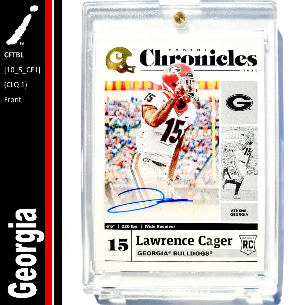 Georgia Bulldogs (Lawrence Cager) - [10_5_LC1]